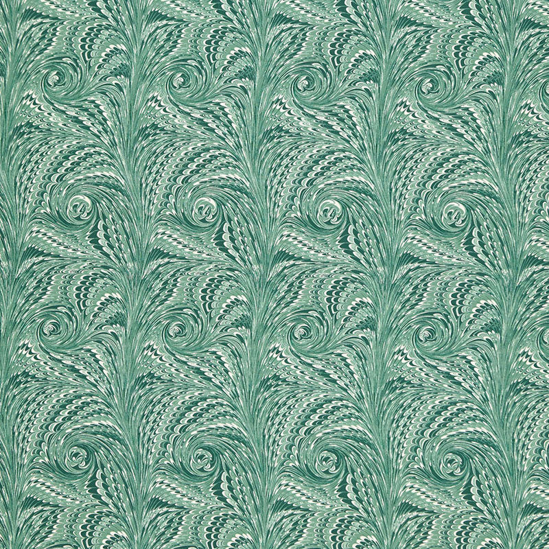 Verona Viridian 175642 by Schumacher Fabric OTTOMAN CHIC COTTON 100% UNITED KINGDOM </p><p>Repeat: Horizontal: 18 1/4" (46CM) and Vertical: 24" (61CM) 54.75 - Fabric Carolina -
