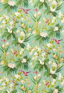 Seychelles Sea 175702 by Schumacher Fabric