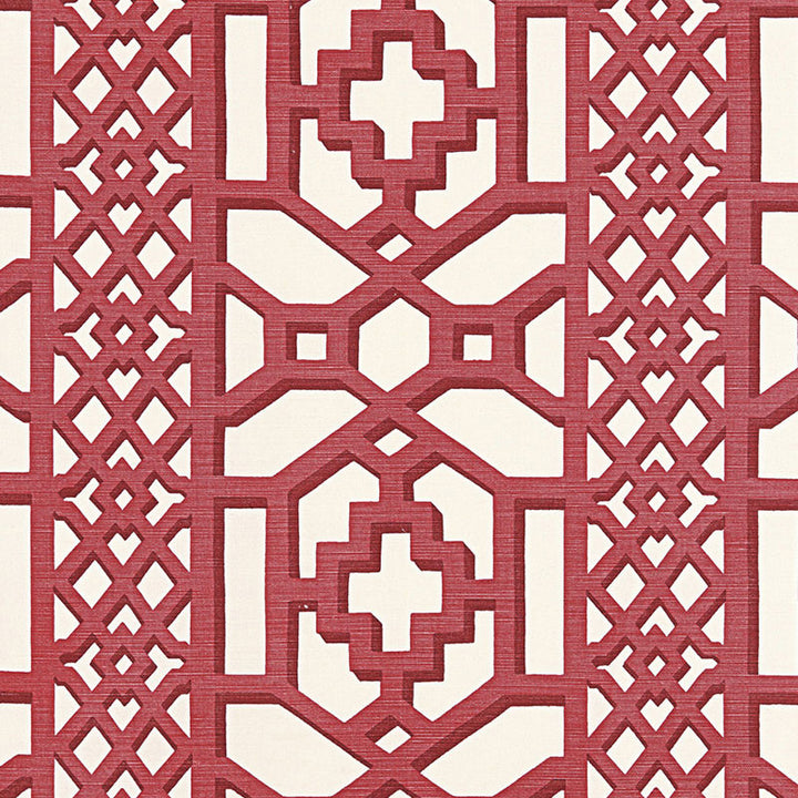 Zanzibar Trellis Matte Lacquer 175742 by Schumacher Fabric 125TH ANNIVERSARY See Sample BELGIUM MEDIUM DUTY </p><p>Repeat: Horizontal: 13 1/2" (34CM) and Vertical: 12 1/2" (32CM) 54" WIDE (137CM) - Fabric Carolina -