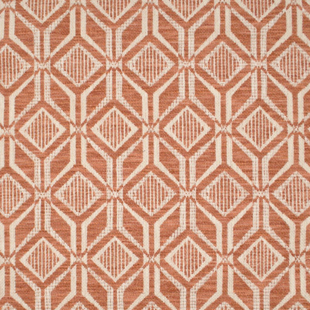 Altamira Coral by RM CoCo Fabric Artifacts Collection 81% Polyester 19% Cotton See Sample 51000 Horizontal: 3.4 and Vertical: 6.4 54 - Fabric Carolina -
