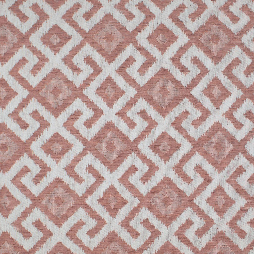 Anasazi Fret Carnelian by RM CoCo Fabric Artifacts Collection 86% Polyester 14% Cotton See Sample 40000 Horizontal: 6.85 and Vertical: 6.85 54 - Fabric Carolina -