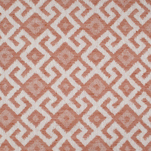 Anasazi Fret Coral by RM CoCo Fabric