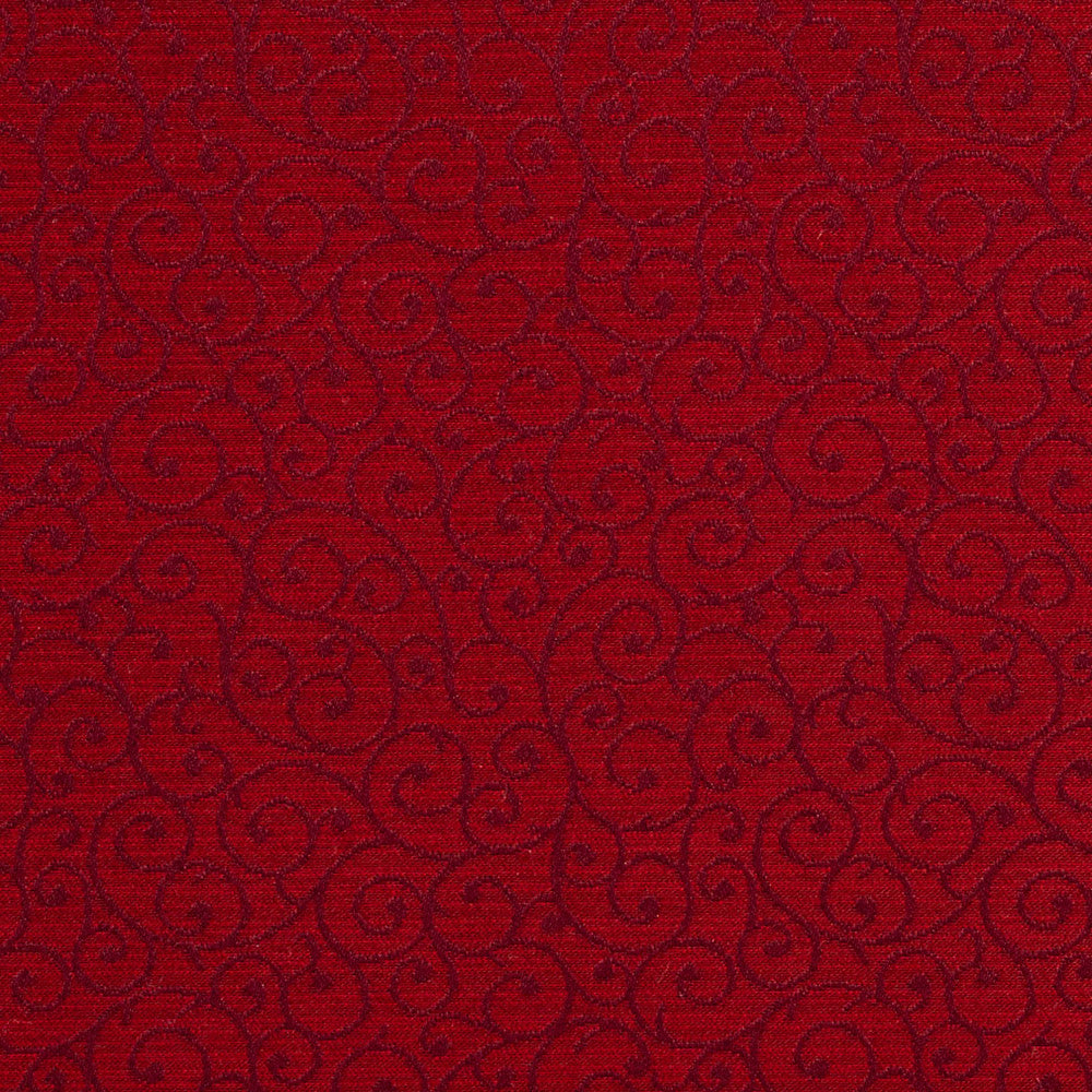 1757 Crimson by Charlotte Fabric Durables 100% Recycled Polyester Made In USA Exceeds 100,000 Wyzenbeek Rubs (Heavy Duty) </p><p>Repeat: Horizontal: 4.75" x Vertical: 4.25" 54 Inches - Fabric Carolina -