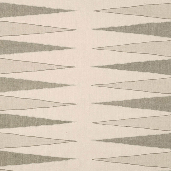 Moorea Sea Oyster 175831 by Schumacher Fabric TRIBAL CHIC JUTE 63% COTTON 28% INDIA </p><p>Repeat: Horizontal: 53" (135CM) and Vertical: 10 1/4" (26CM) 54 - Fabric Carolina -