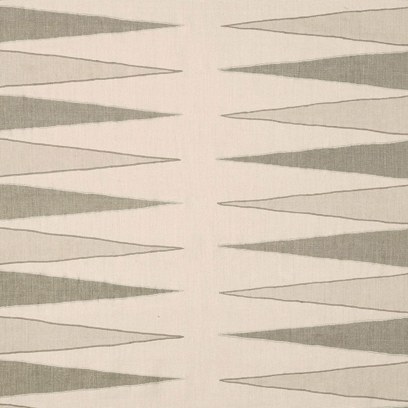 Moorea Sea Oyster 175831 by Schumacher Fabric TRIBAL CHIC See Sample INDIA - </p><p>Repeat: Horizontal: 53" (135CM) and Vertical: 10 1/4" (26CM) 54" WIDE (137CM) - Fabric Carolina -