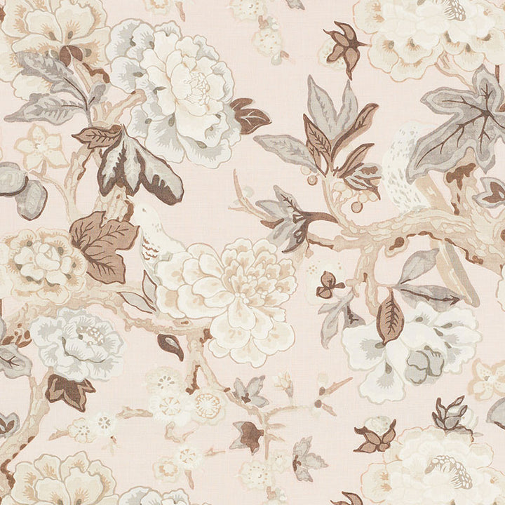 Bermuda Blossoms Blush 175874 by Schumacher Fabric MARY MCDONALD See Sample UNITED KINGDOM LIGHT DUTY </p><p>Repeat: Horizontal: 27 1/8" (69CM) and Vertical: 25 5/8" (65CM) 54 1/4" (138CM) - Fabric Carolina -