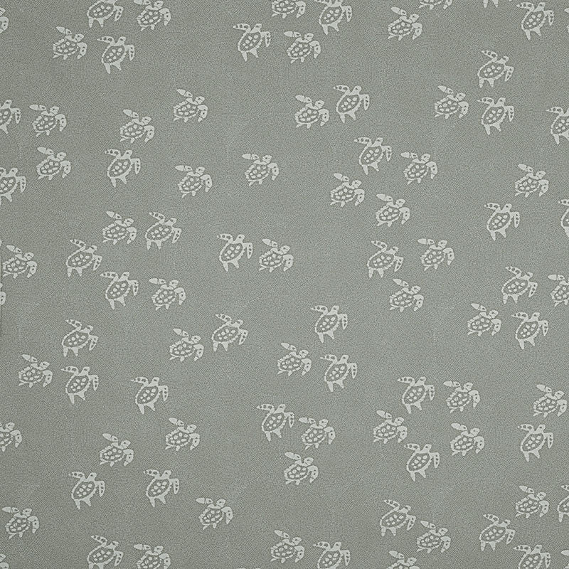 Painted Turtles Sea Salt 175892 by Schumacher Fabric STEEL MAGNOLIA SOLUTION DYED POLYES 100% ITALY MARTINDALE 50,000 </p><p>Repeat: Horizontal: 53 1/8" (135CM) and Vertical: 35 1/4" (90CM) 54 - Fabric Carolina -