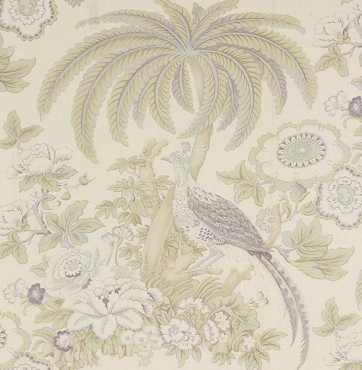 Thicket Wisp 175940 by Schumacher Fabric Celerie-Kemble 88% Linen, 12% Polyamide - Horizontal: 26.375 and Vertical: 31.125 53.5 - Fabric Carolina -