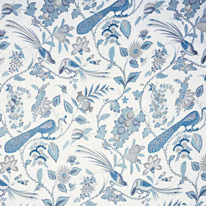 Campagne Bleu & Gris 175952 by Schumacher Fabric