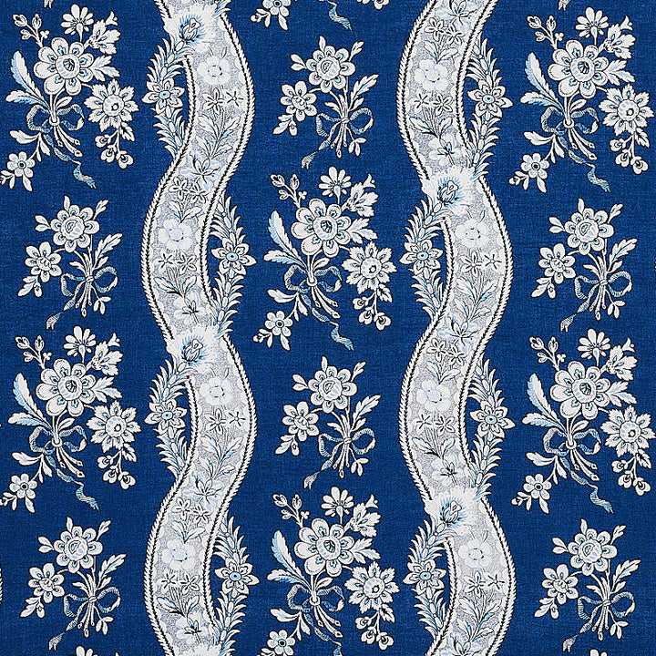 Le Castellet Indigo 175984 by Schumacher Fabric Schumacher Fabric Le Castellet Indigo 175984Fabric LINEN 90% UNITED KINGDOM </p><p>Repeat: H: HORZ. 13 1/2" (34CM) , V: VERT. 17" (43CM) 54 - Fabric Carolina -