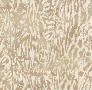 Feline Natural 175991 by Schumacher Fabric