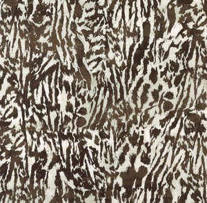 Feline Darkwood 175992 by Schumacher Fabric