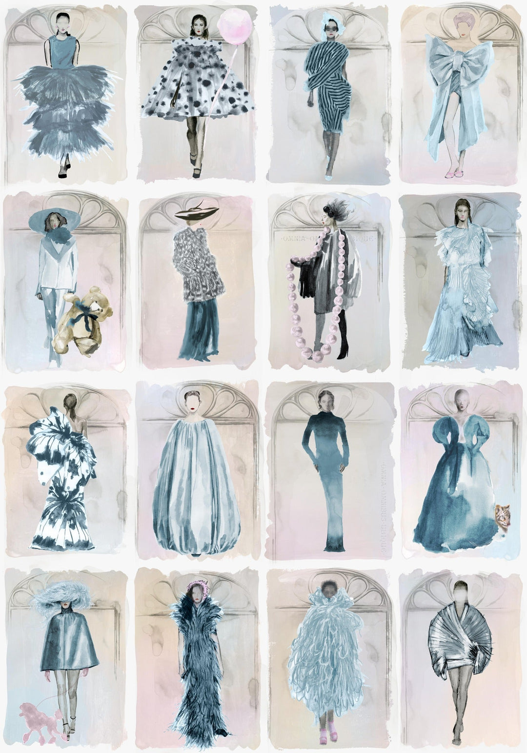 Blue P By Cole & Son Wallcovering