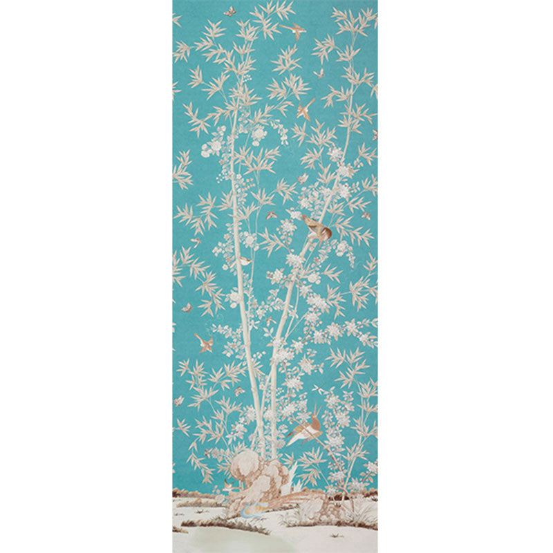 Brighton Pavilion Peacock 176021 by Schumacher Fabric MILES REDD See Sample UNITED KINGDOM LIGHT DUTY </p><p>Repeat: Horizontal: 53 1/2" (136CM) and Vertical: 144" (366CM) 54"(137 CM) - Fabric Carolina -