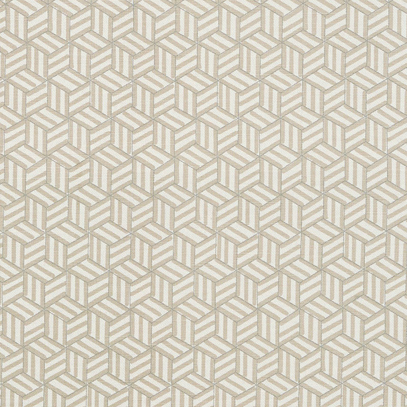Tumbling Blocks Greige 176040 by Schumacher Fabric MILES REDD See Sample IRELAND MEDIUM DUTY </p><p>Repeat: Horizontal: 6 3/4" (17CM) and Vertical: 8" (20CM) 54" (137CM) - Fabric Carolina -