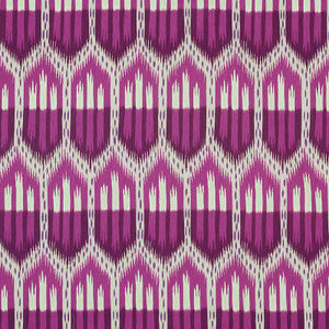 Bukhara Ikat Fuchsia 176082 by Schumacher Fabric