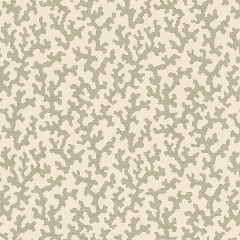Folly Sage 176123 by Schumacher Fabric Veere-Grenney 100% Linen Martindale 25,000 Horizontal: 4.375 and Vertical: 4.75 52.75 - Fabric Carolina -