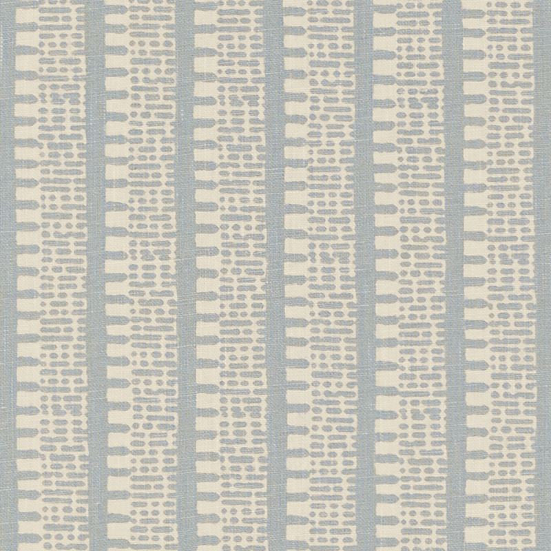 Kiosk Orpington Blue 176134 by Schumacher Fabric Veere-Grenney 100% Linen Martindale 25,000 Horizontal: 2.75 and Vertical: 5 52.5 - Fabric Carolina -