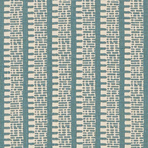 Kiosk Peacock Blue 176135 by Schumacher Fabric