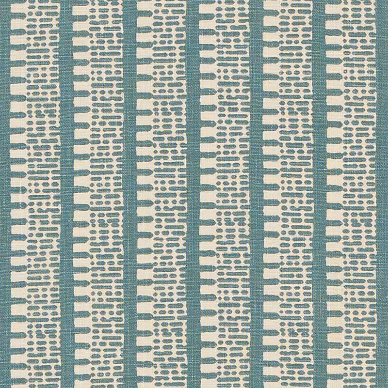Kiosk Peacock Blue 176135 by Schumacher Fabric VEERE GRENNEY See Sample UNITED KINGDOM MEDIUM DUTY </p><p>Repeat: Horizontal: 2 3/4" (7CM) and Vertical: 5" (13CM) 52 1/2" (133CM) - Fabric Carolina -