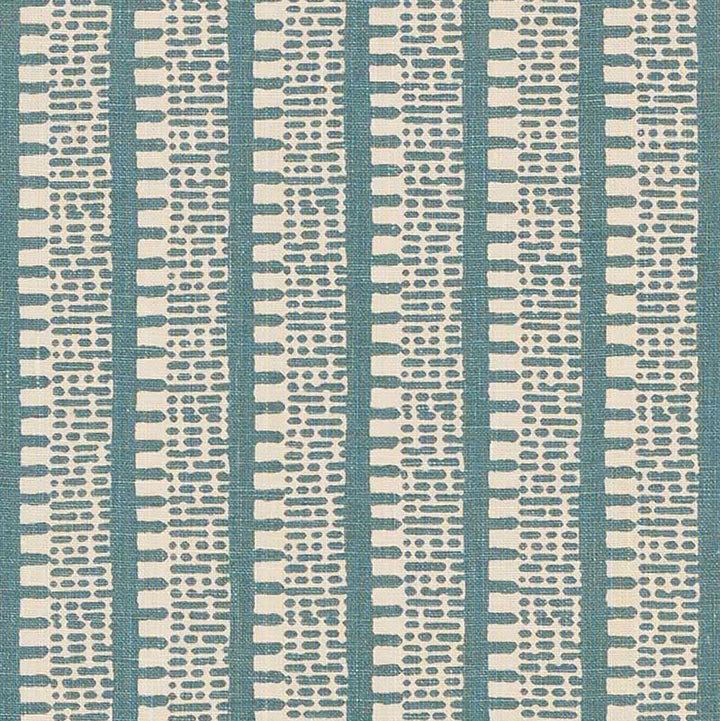 Kiosk Peacock Blue 176135 by Schumacher Fabric VEERE GRENNEY LINEN 100% UNITED KINGDOM MARTINDALE 25,000 </p><p>Repeat: Horizontal: 2 3/4" (7CM) and Vertical: 5" (13CM) 52.5 - Fabric Carolina -