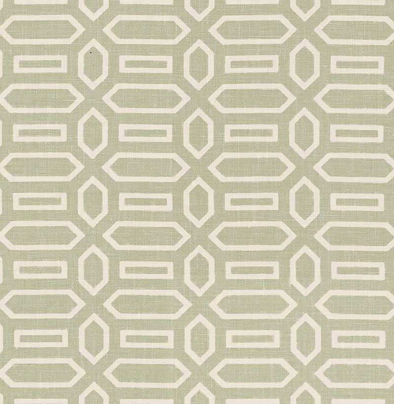 Pavillion Sage 176143 by Schumacher Fabric VEERE GRENNEY See Sample UNITED KINGDOM MEDIUM DUTY </p><p>Repeat: Horizontal: 2 1/2" (6CM) and Vertical: 1 5/8" (4CM) 52" (132CM) - Fabric Carolina -