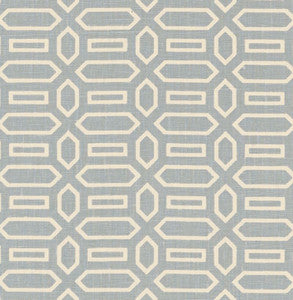 Pavillion Orpington Blue 176144 by Schumacher Fabric