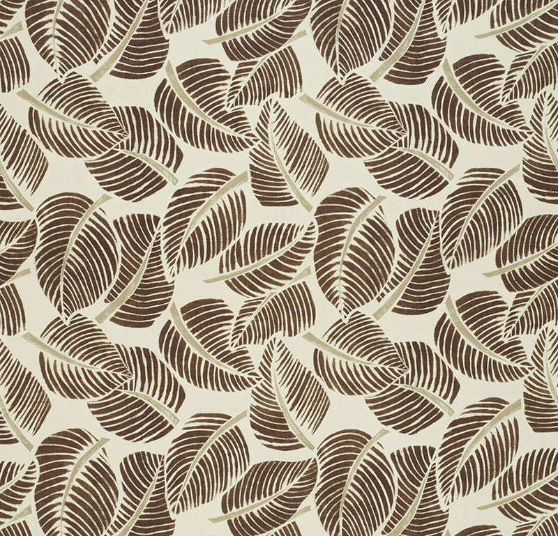 Costa Rica Chocolate 176192 by Schumacher Fabric Good Vibrations COTTON 100% ITALY MARTINDALE 20,000 </p><p>Repeat: Horizontal: 55" (140CM) and Vertical: 47" (119CM) 55 - Fabric Carolina -