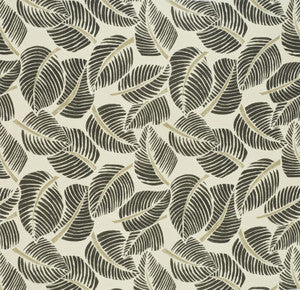 Costa Rica Faded Black 176193 by Schumacher Fabric
