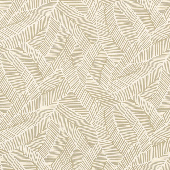 Abstract Leaf Taupe 176220 by Schumacher Fabric Good-Vibrations 55% Linen, 45% Cotton Wyzenbeek 15,000 Horizontal: 27 and Vertical: 25 54 - Fabric Carolina -