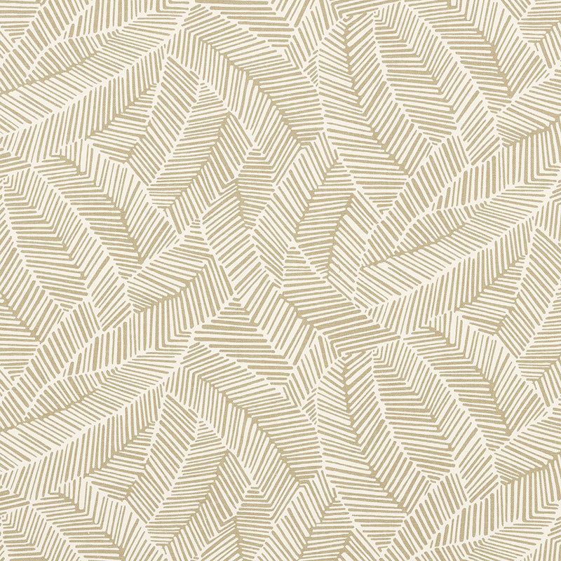 Abstract Leaf Taupe 176220 by Schumacher Designer Fabric Good Vibrations LINEN 55% COTTON 45% UNITED STATES OF AMERICA WYZENBEEK 15,000 </p><p>Repeat: Horizontal: 27" (69CM) and Vertical: 25" (64CM) 54 - Swanky Fabrics -