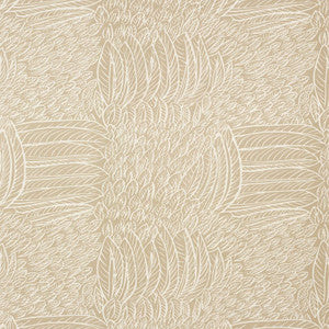 Featherfest Natural 176230 by Schumacher Fabric