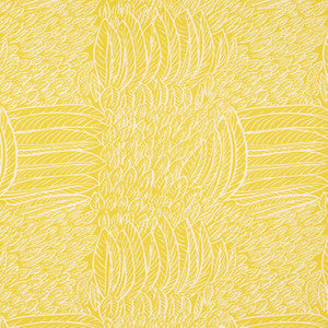 Featherfest Citron 176231 by Schumacher Fabric