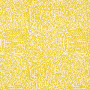 Featherfest Citron 176231 by Schumacher Fabric