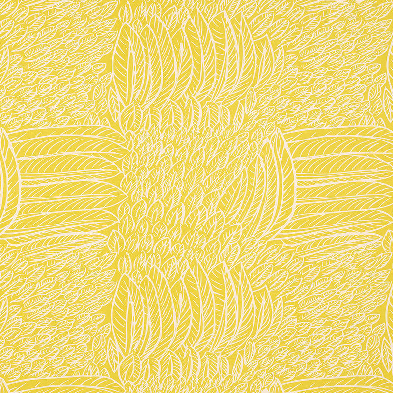 Featherfest Citron 176231 by Schumacher Fabric Good Vibrations See Sample UNITED STATES OF AMERICA MEDIUM DUTY </p><p>Repeat: Horizontal: 26 3/4" (68CM) and Vertical: 24 3/4" (63CM) 53" (135CM) - Fabric Carolina -