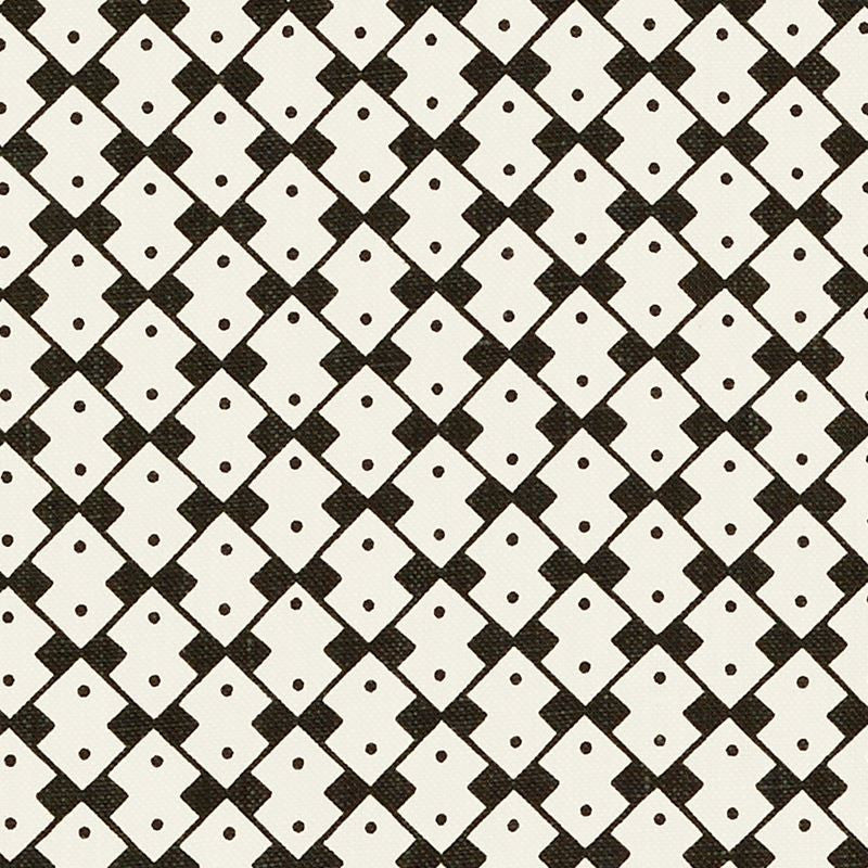 Domino Piano Forte 176290 by Schumacher Designer Fabric David-Oliver 100% Linen - Horizontal: 5.375 and Vertical: 5.375 54 - Swanky Fabrics -