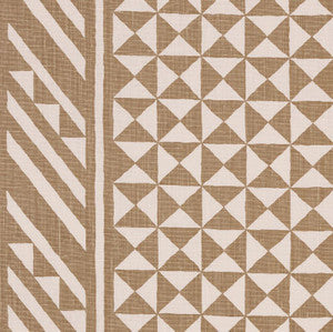 Nuba Taupe 176303 by Schumacher Fabric