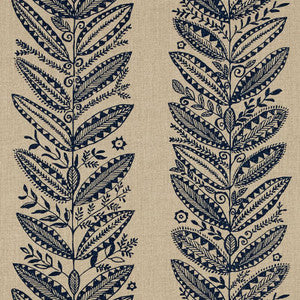 Eland Indigo 176310 by Schumacher Fabric