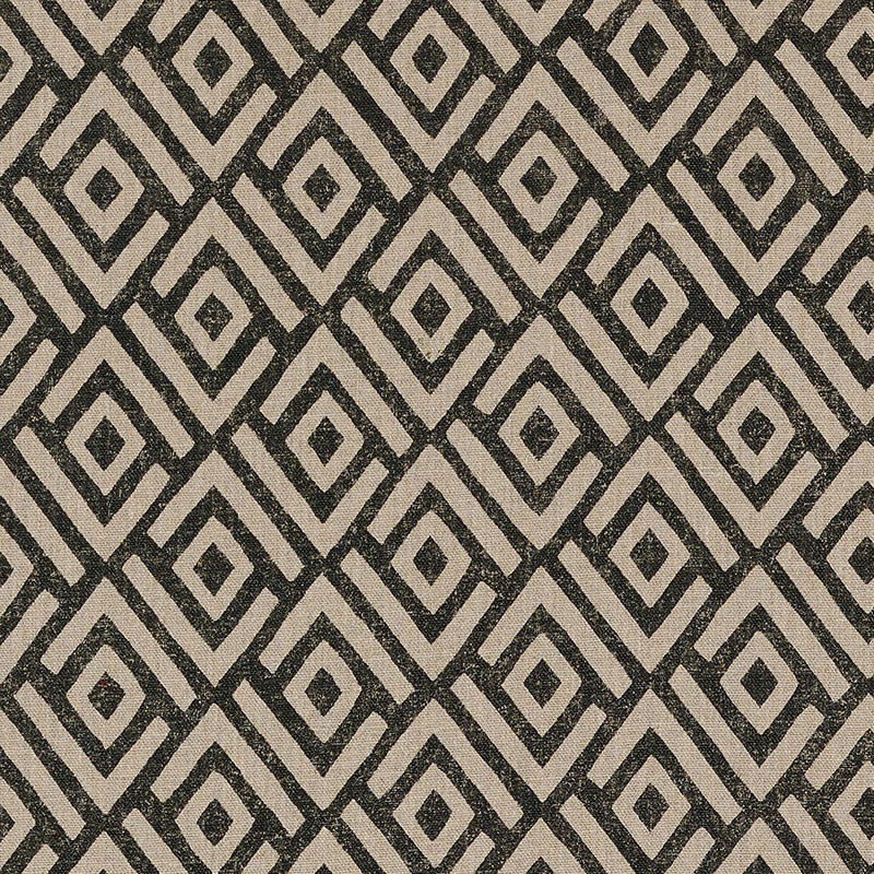 Kasai Black 176320 by Schumacher Fabric Schumacher Fabric Kasai Black 176320Fabric LINEN 100% UNITED STATES OF AMERICA </p><p>Repeat: H: HORZ. 27" (69CM) , V: VERT. 31" (79CM) 54 - Fabric Carolina -