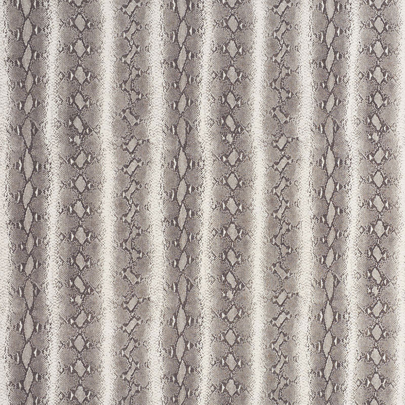 Snake Rattle & Roll Linen Ash 176351 by Schumacher Fabric ANIMAL PRINTS & WOVENS See Sample ITALY - </p><p>Repeat: Horizontal: 17 3/4" (45CM) and Vertical: 19" (48CM) 53 1/2" (136CM) - Fabric Carolina -