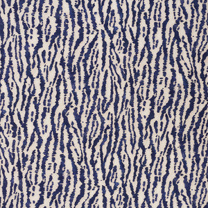 Animaux Navy 176373 by Schumacher Fabric