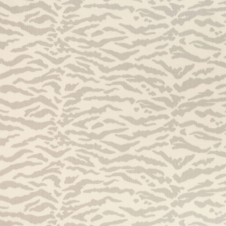 Tigris Pewter 176390 by Schumacher Designer Fabric ANIMAL PRINTS & WOVENS LINEN 80% POLYESTER 20% ITALY </p><p>Repeat: Horizontal: 55-1/8" (140CM) and Vertical: 20 3/4" (53CM) 59.5 - Swanky Fabrics -