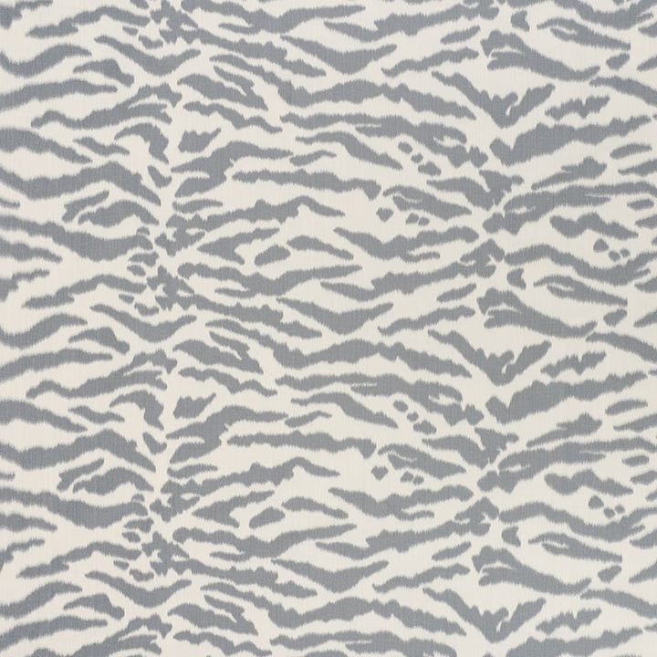 Tigris Graphite 176392 by Schumacher Fabric Animal-Prints-Wovens 80% Linen, 20% Polyester - Horizontal: 55-1/8 and Vertical: 20.75 59-1/2 - Fabric Carolina -