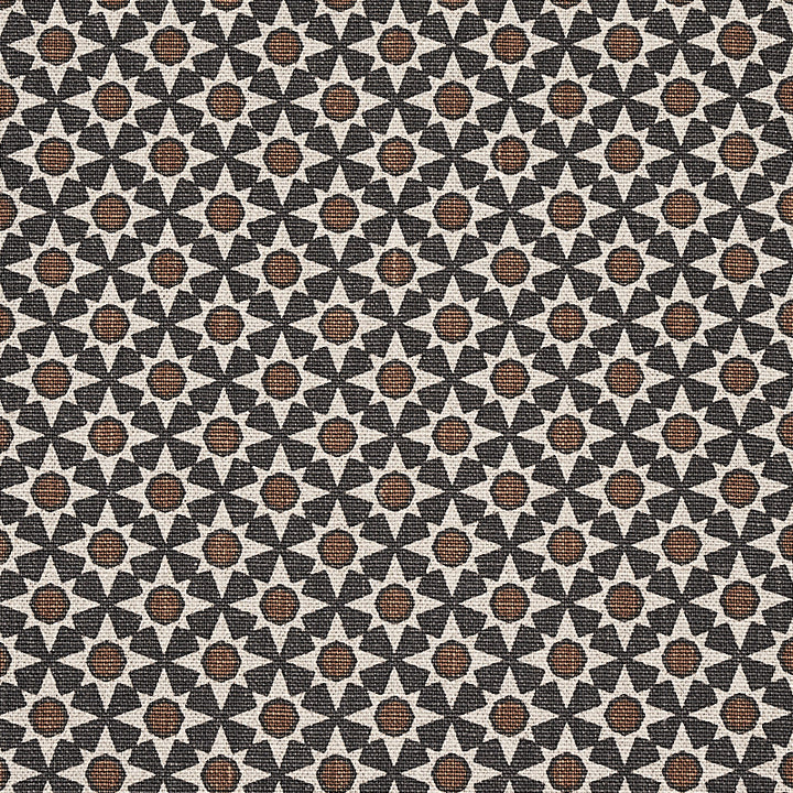 Serendipity Cinder & Caramel 176420 by Schumacher Fabric CLIQUE LINEN 100% CHINA </p><p>Repeat: Horizontal: 1 1/2" (4CM) and Vertical: 1 1/2" (4CM) 54 - Fabric Carolina -