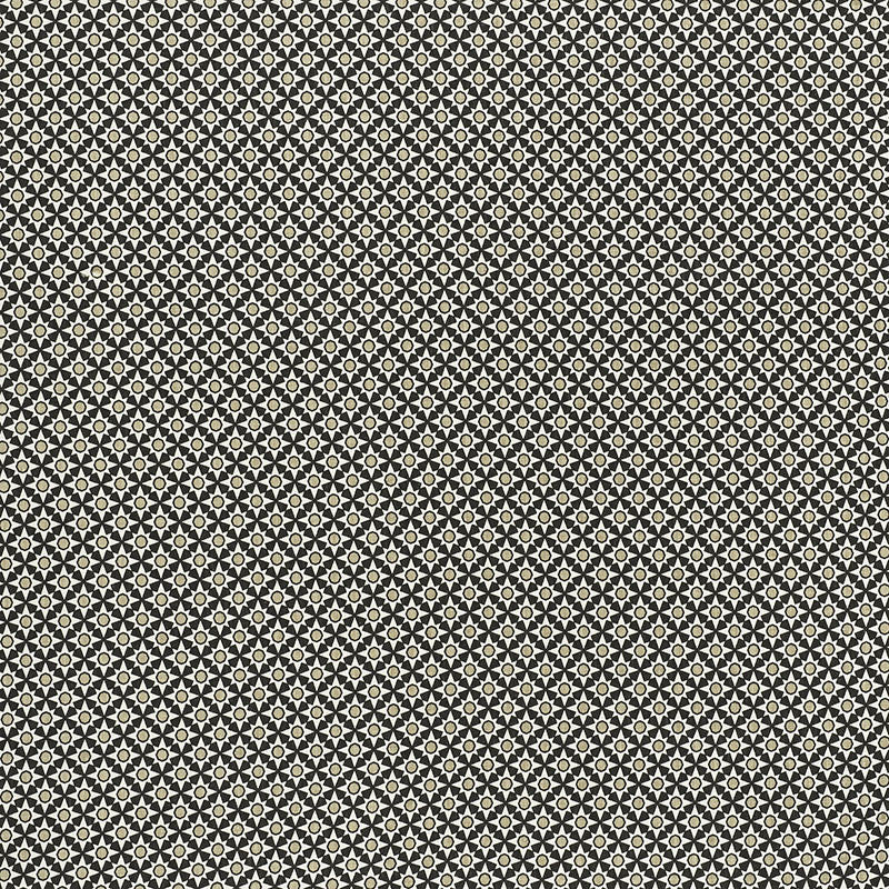 Serendipity Black & Taupe 176421 by Schumacher Fabric Clique 100% Linen - Horizontal: 1.5 and Vertical: 1.5 54 - Fabric Carolina -