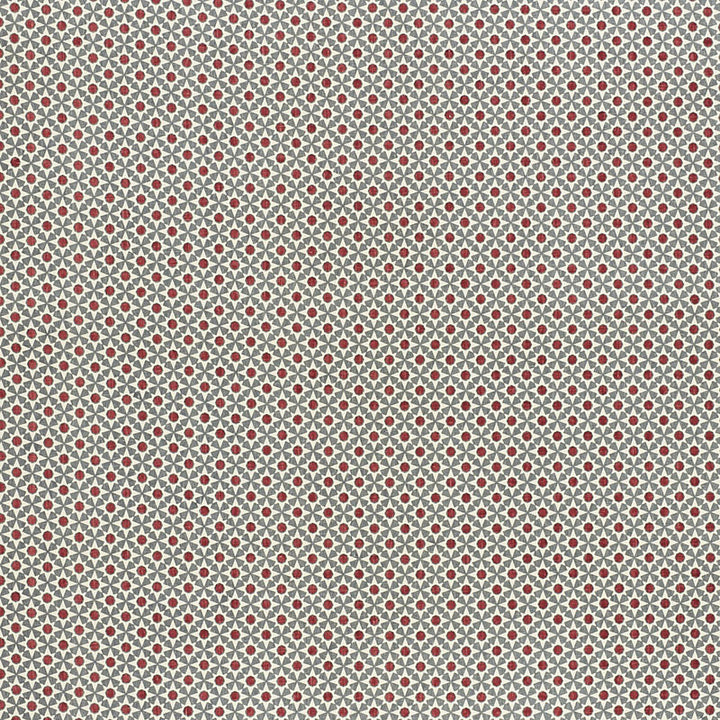 Serendipity Slate & Rouge 176424 by Schumacher Fabric Clique 100% Linen - Horizontal: 1.5 and Vertical: 1.5 54 - Fabric Carolina -