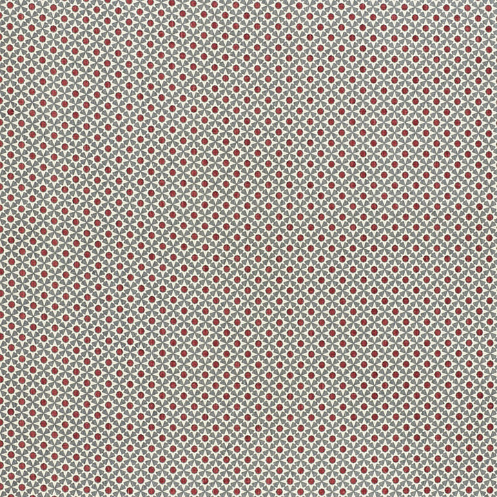 Serendipity Slate & Rouge 176424 by Schumacher Fabric CLIQUE See Sample CHINA - </p><p>Repeat: Horizontal: 1 1/2" (4CM) and Vertical: 1 1/2" (4CM) 54" (137CM) - Fabric Carolina -