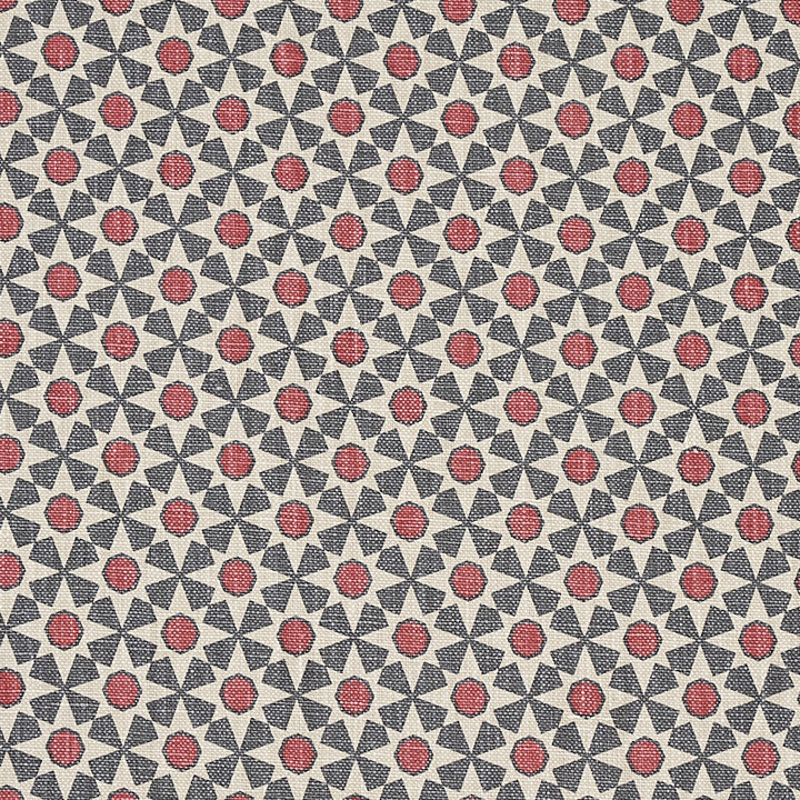 Serendipity Slate & Rouge 176424 by Schumacher Fabric CLIQUE LINEN 100% CHINA </p><p>Repeat: Horizontal: 1 1/2" (4CM) and Vertical: 1 1/2" (4CM) 54 - Fabric Carolina -