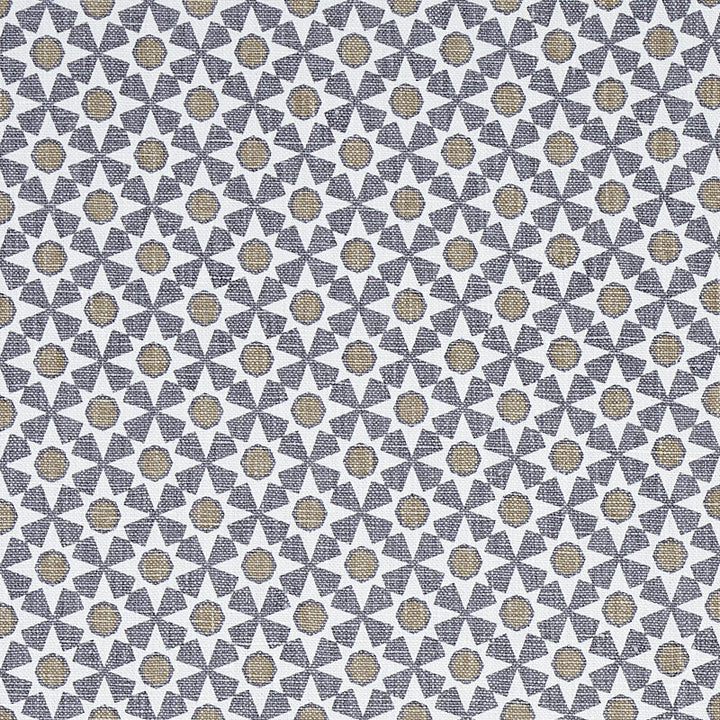Serendipity Smoke & Taupe 176425 by Schumacher Designer Fabric CLIQUE LINEN 100% CHINA </p><p>Repeat: Horizontal: 1 1/2" (4CM) and Vertical: 1 1/2" (4CM) 54 - Swanky Fabrics -