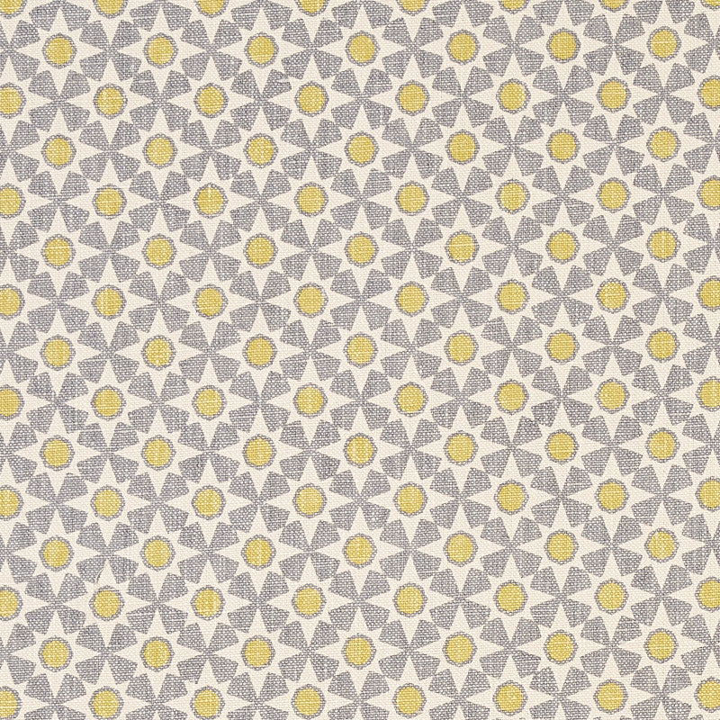 Serendipity Bay & Citron 176426 by Schumacher Designer Fabric CLIQUE LINEN 100% CHINA </p><p>Repeat: Horizontal: 1 1/2" (4CM) and Vertical: 1 1/2" (4CM) 54 - Swanky Fabrics -